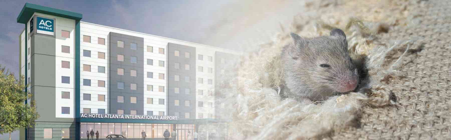 hotel blended with mouse, hotel pest control