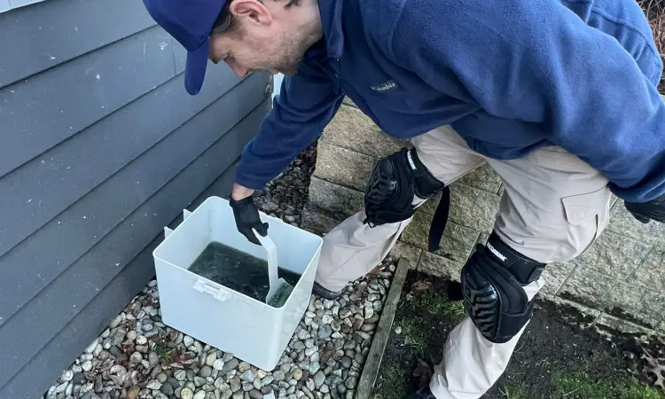 Servicing ekomille rodent protection